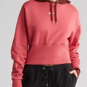 Nike Sportswear Icon Clash Fleece Cropped Hoodie